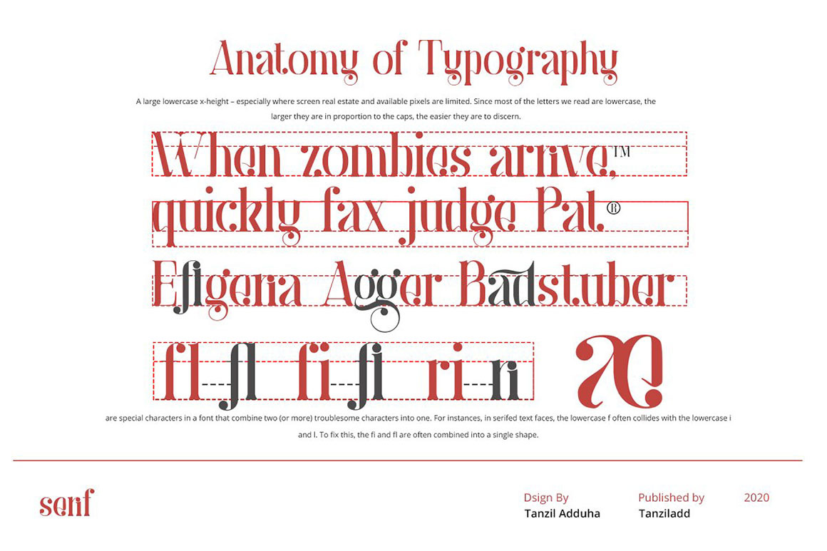 Anaximander Serif Font