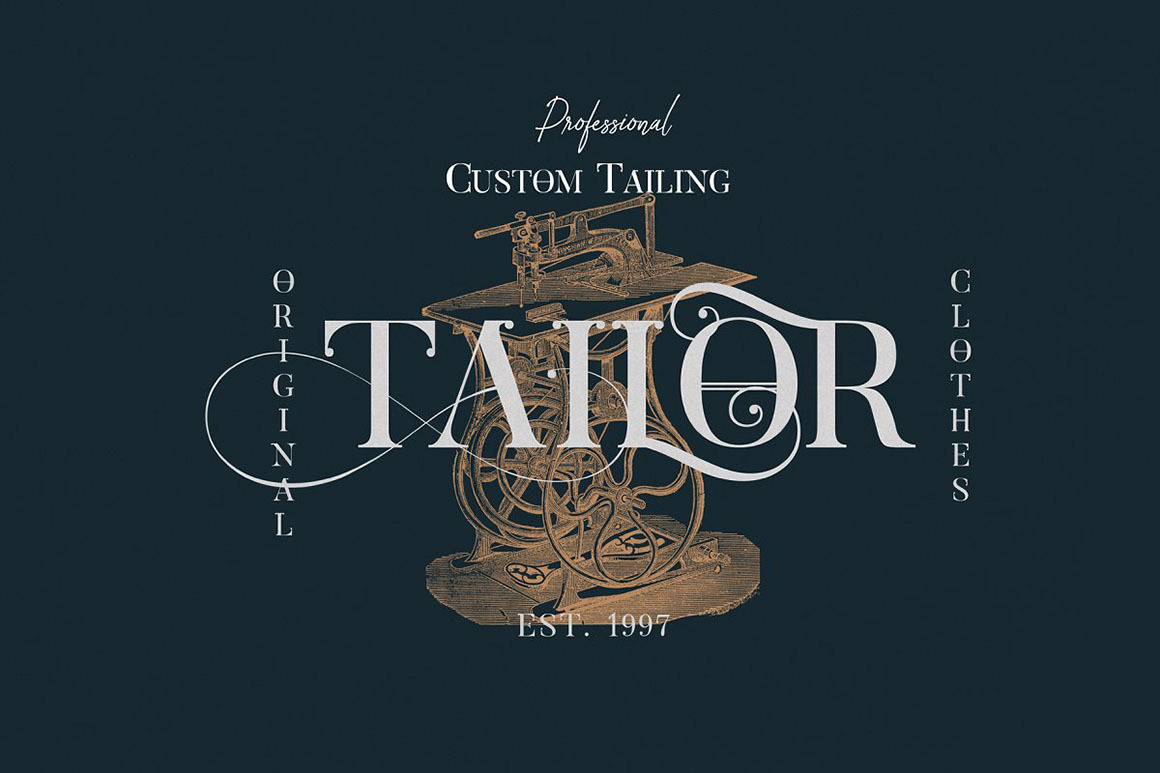 Avital Decorative Font Duo Avital Decorative Font Duo