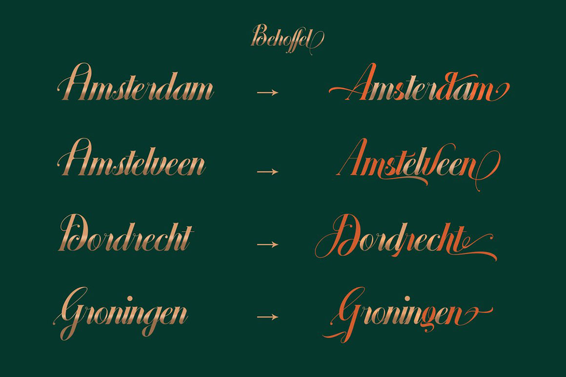 Behofeel Decorative Script Behofeel Decorative Script