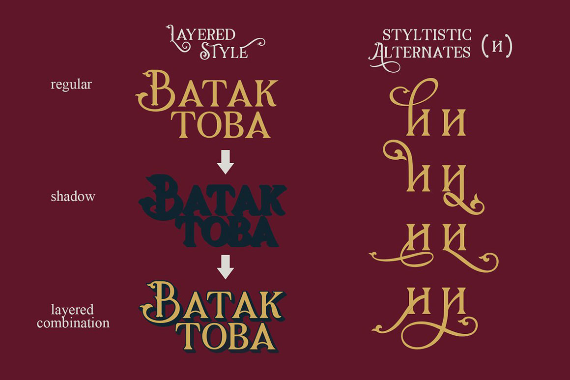 Gorga Ethnic Display Font Gorga Ethnic Display Font