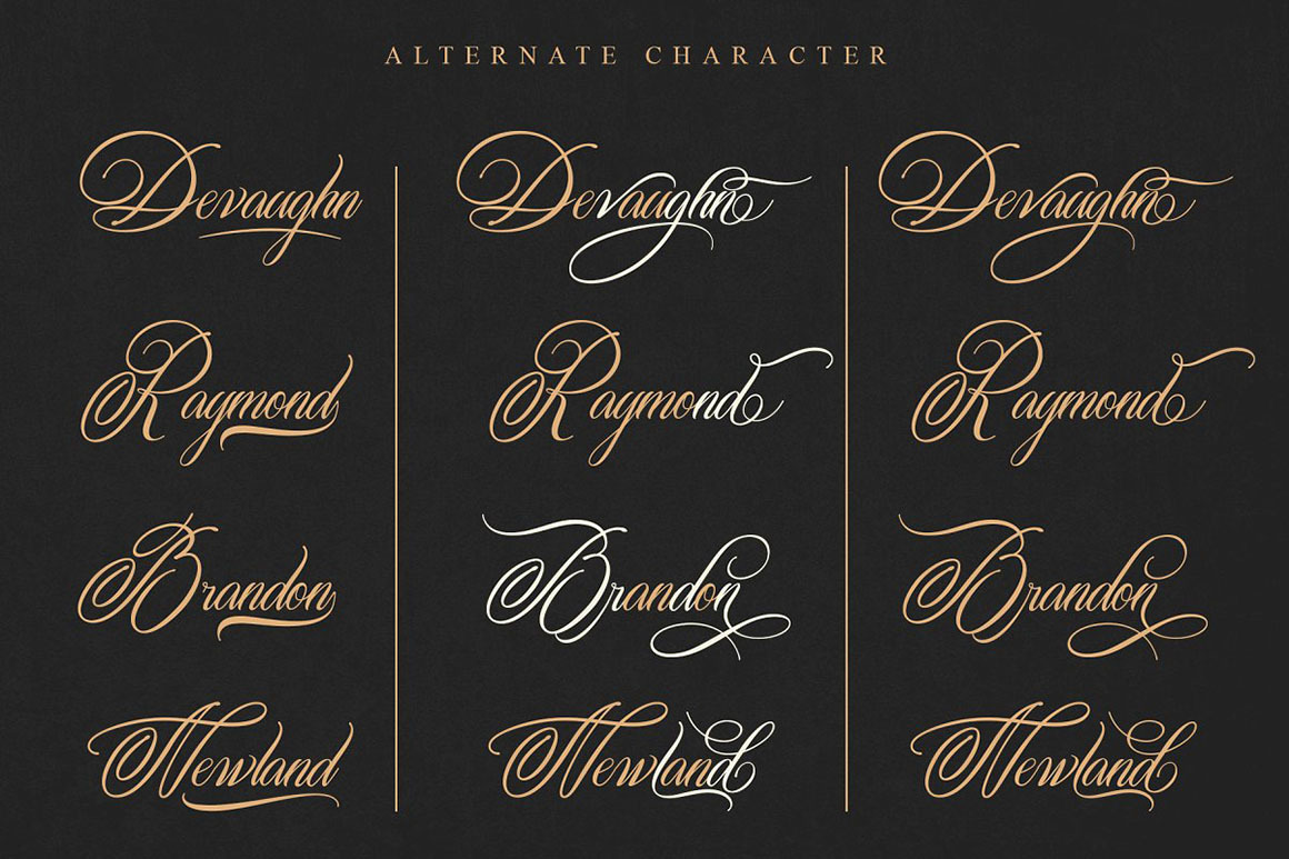 Marmoreal Decorative Script Marmoreal Decorative Script