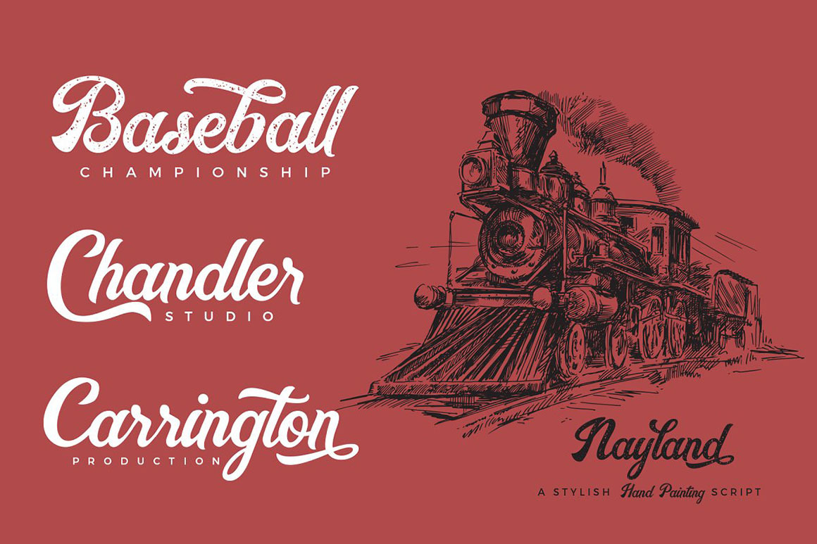 Nayland Retro Script