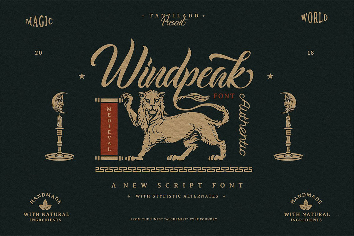 Windpeak Decorative Script