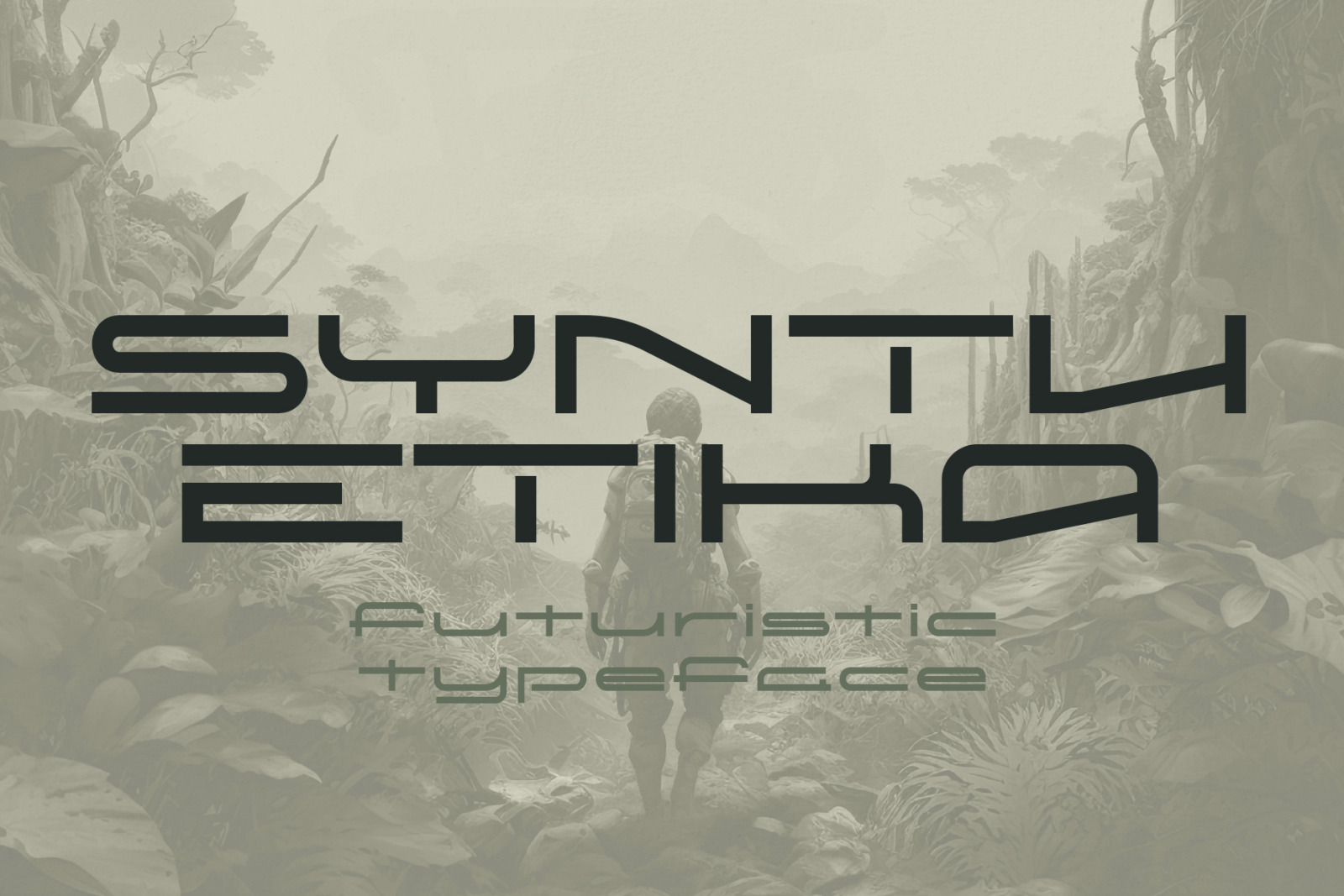 Synthetika - Futuristic Typeface