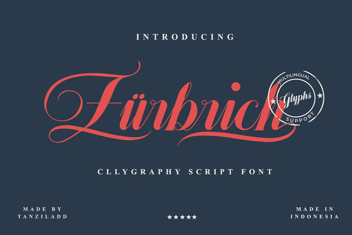 Zürbrich Decorative Script Zürbrich Decorative Script