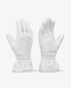 Snowboarding Gloves Mockup