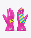 Snowboarding Gloves Mockup