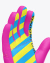 Snowboarding Gloves Mockup