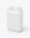 Matte Jerry Can Mockup