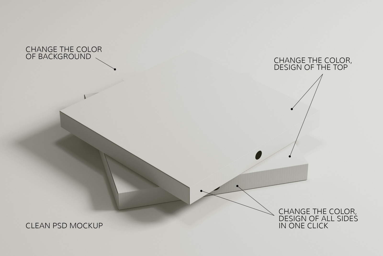 Pizza Box Mockup Pizza Box Mockup