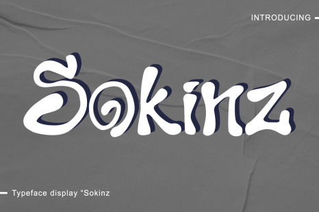 Sokinz Font - Groovy