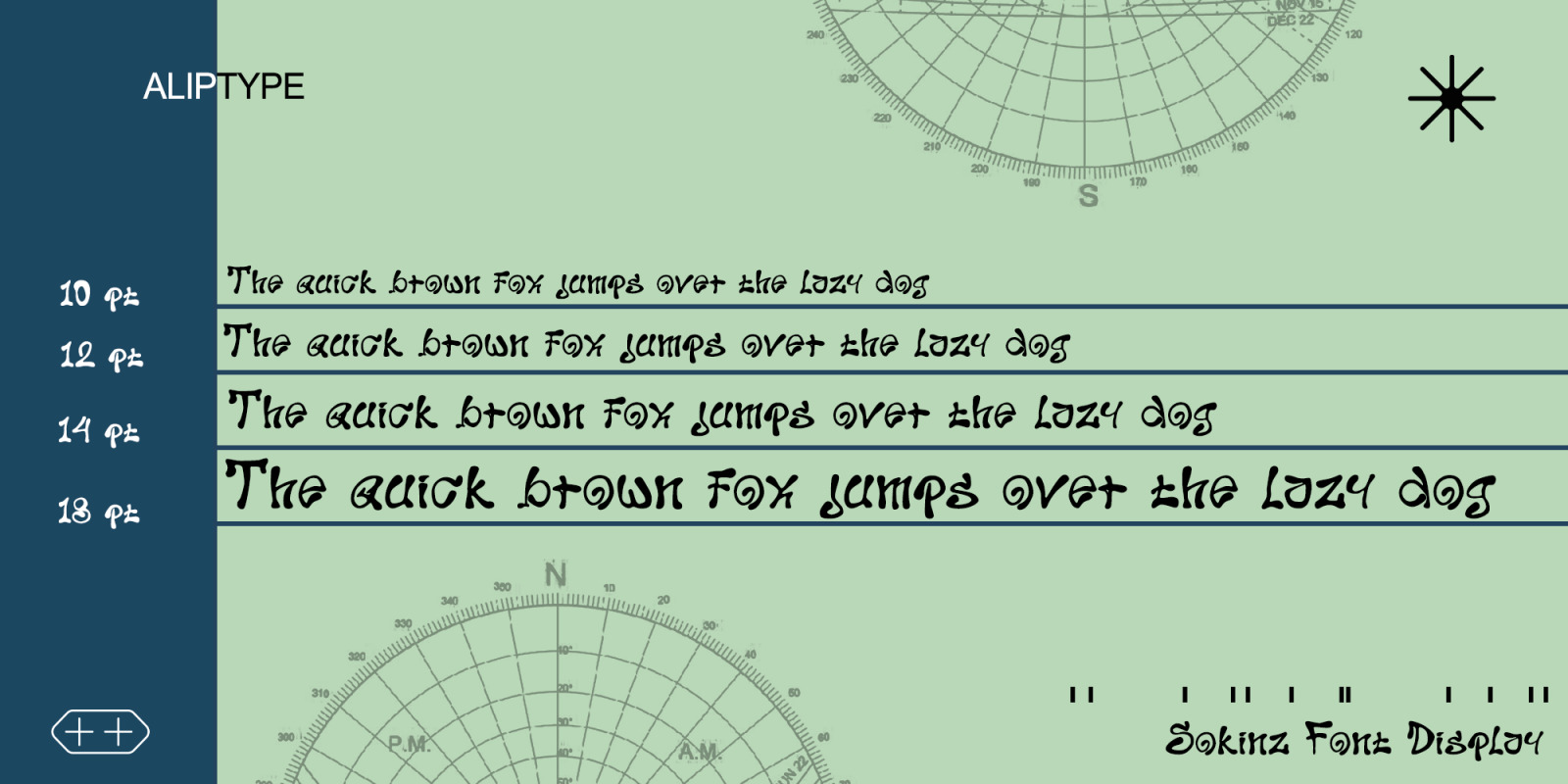 Sokinz Font Sokinz Font