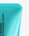 Metallic Cosmetic Tube Mockup