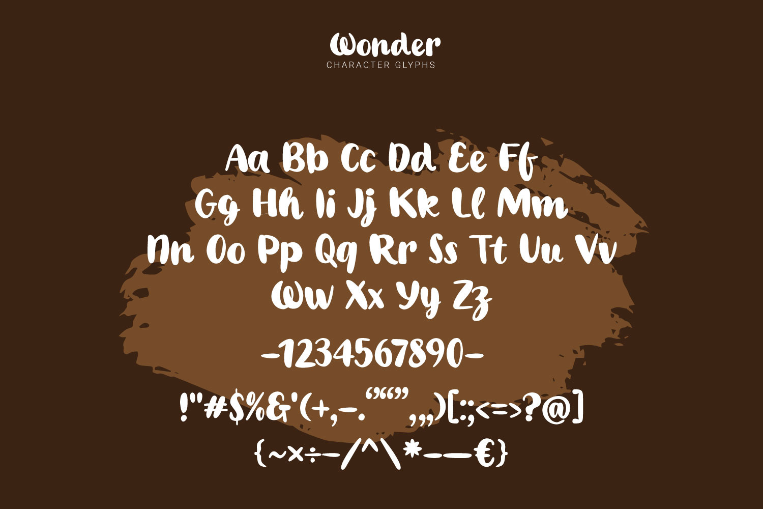 Wonder Font Wonder Font