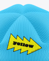 Winter Hat & Buff Mockup - Back View