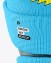 Winter Hat & Buff Mockup - Back View