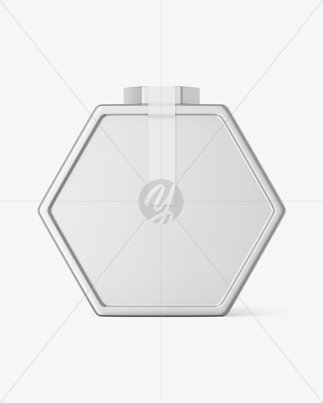 Metallized Honey Jar Mockup