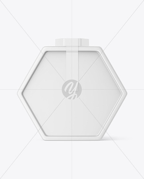 Glossy Honey Jar Mockup