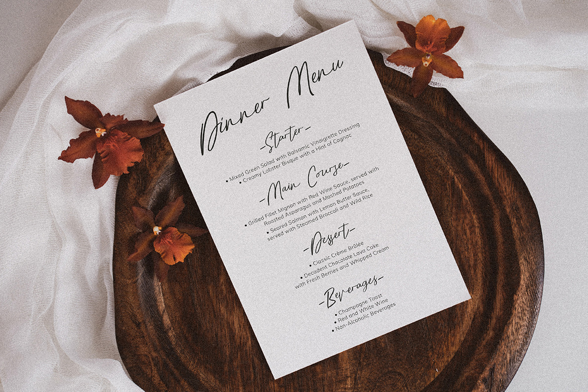 Romance Terrace - Luxury Script Brush Font