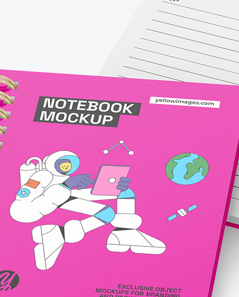 Two Notebooks Mockup