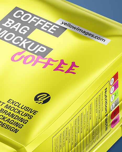 Coffee Bag Mockup