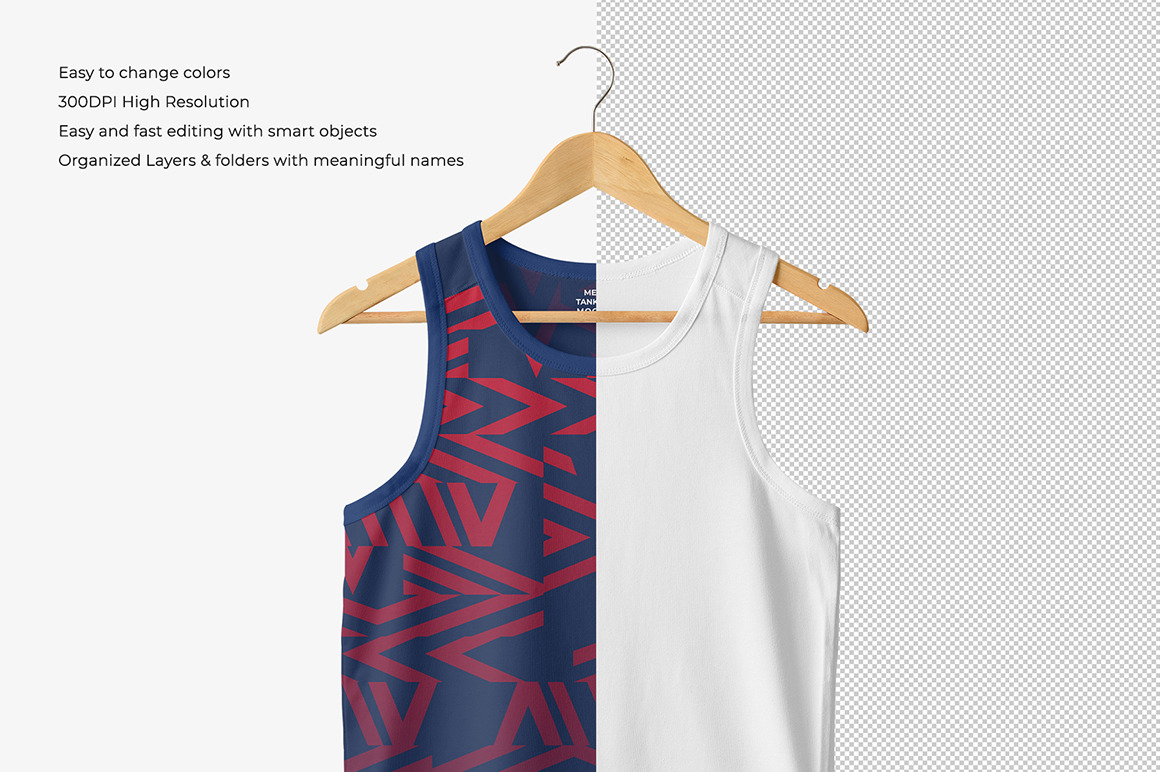 Men&#039;s Tank Top Mockup