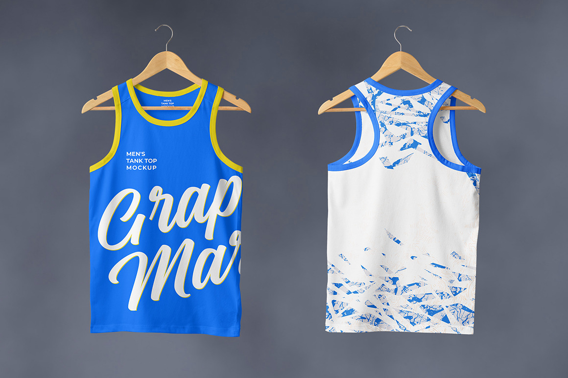 Men&#039;s Tank Top Mockup