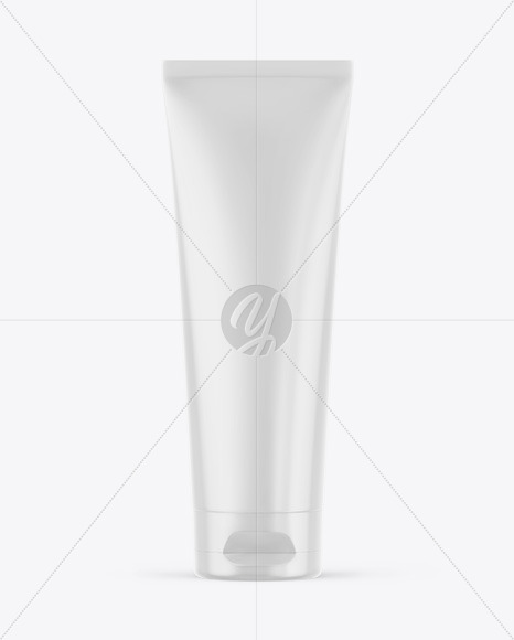 Glossy Cosmetic Tube Mockup