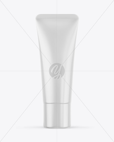 Glossy Cosmetic Tube Mockup