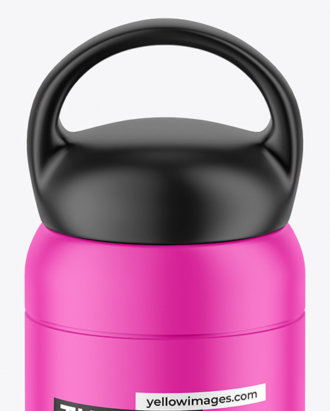 Matte Thermo Bottle Mockup