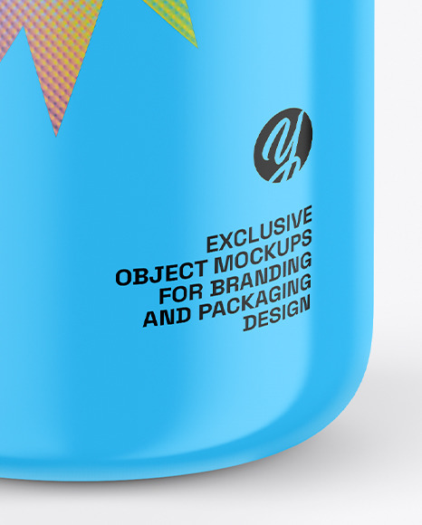 Glossy Thermo Bottle Mockup