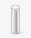 Metallized Thermo Bottle Mockup