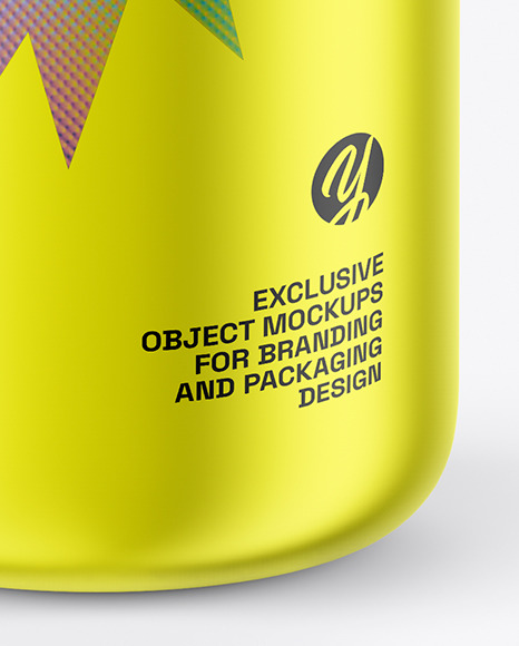 Metallized Thermo Bottle Mockup