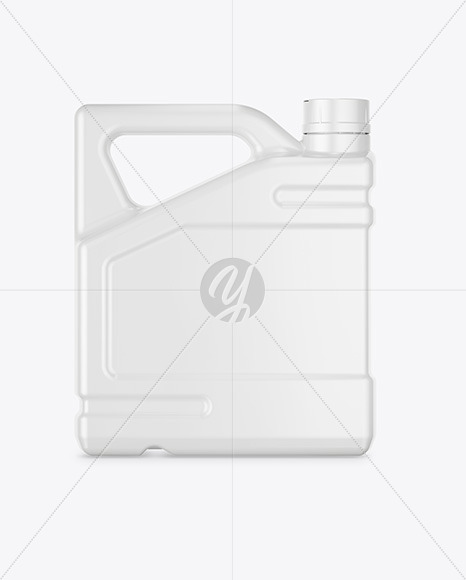 Plastic Jerrycan Mockup