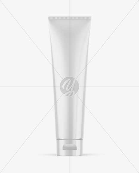 Glossy Cosmetic Tube Mockup