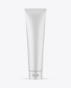 Matte Cosmetic Tube Mockup