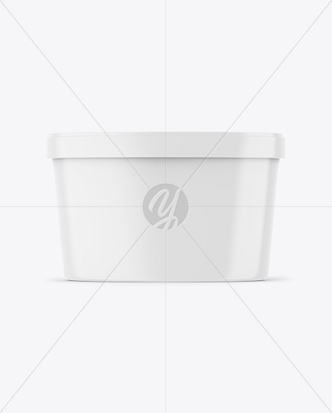 Glossy Container Mockup