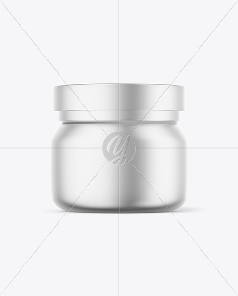 Metallic Jar Mockup