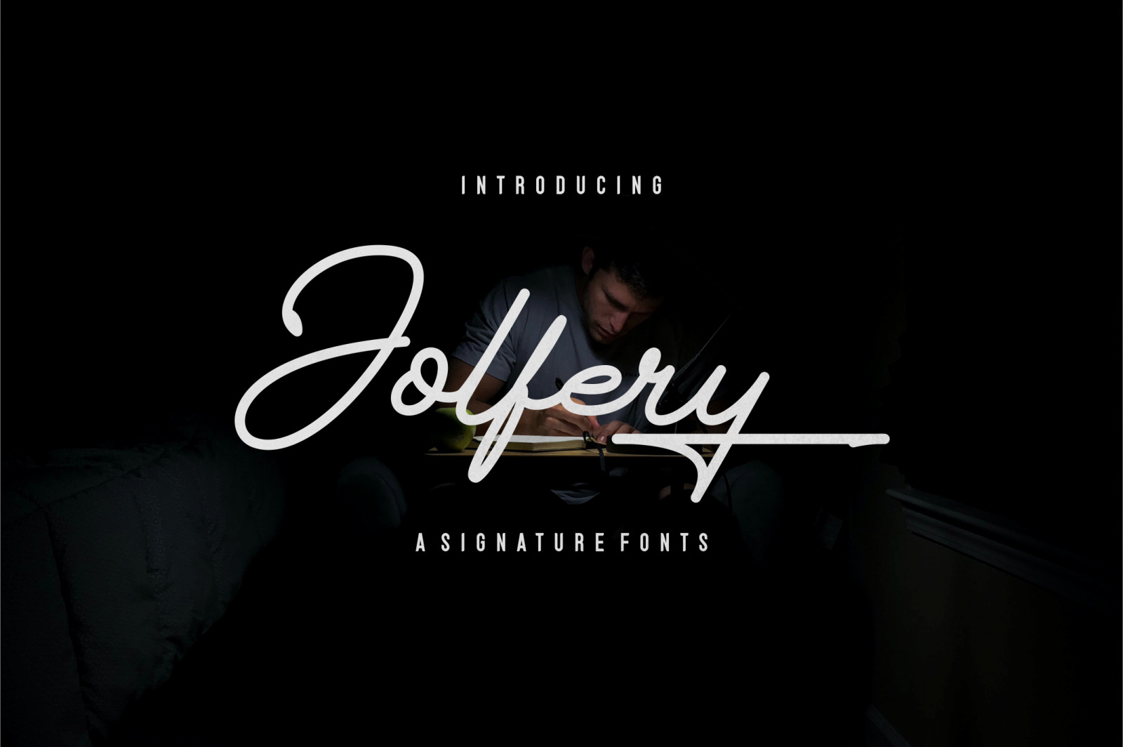 Jolfery Signature Font