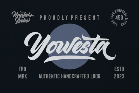 Yowesta Script Font - Logotypes