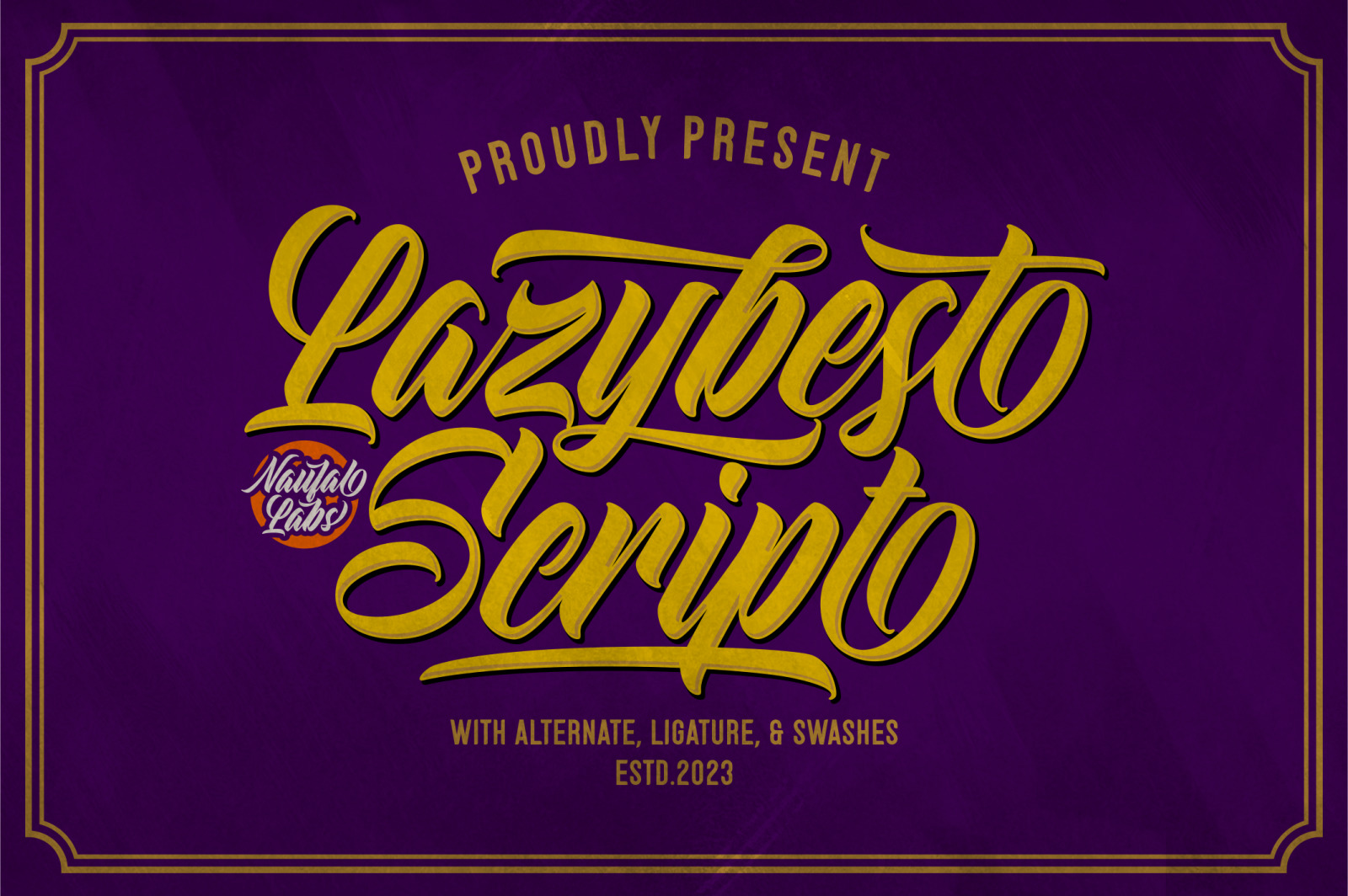 Lazybest Script Font Lazybest Script Font