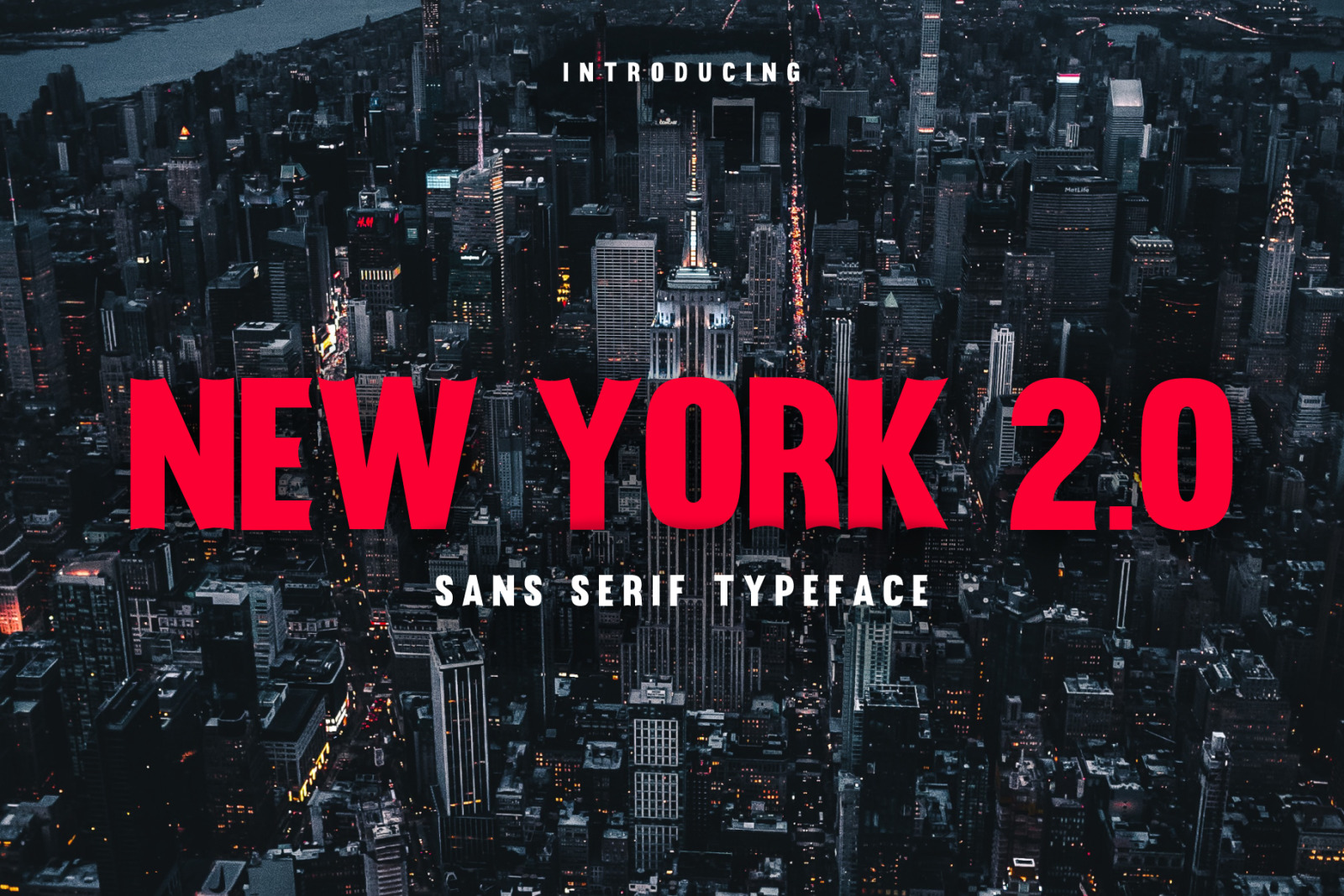 New York 2.0 - Sans Serif Typeface