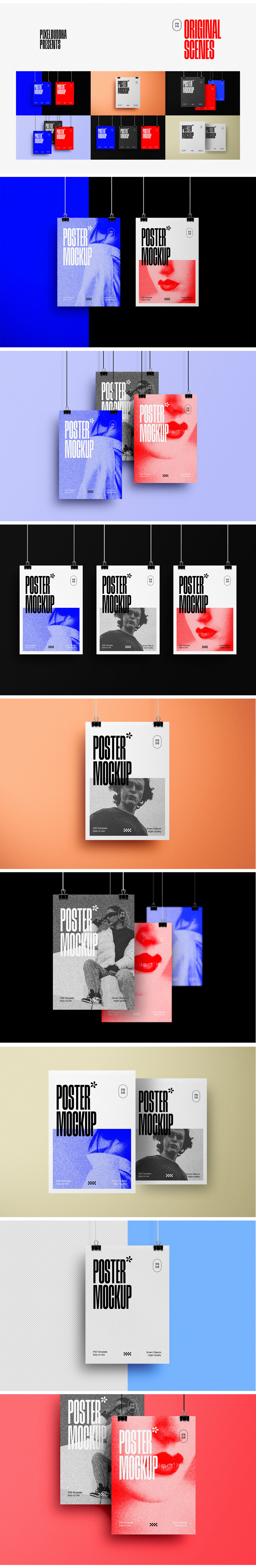 Poster Mockups Collection