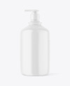 Matte Liquid Soap Bottle Mockup