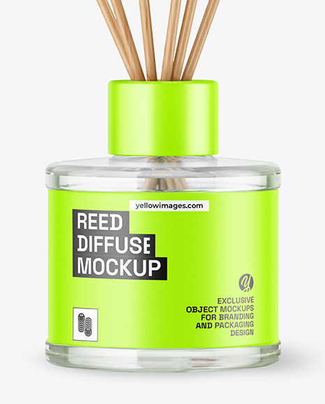 Glass Diffuser Bottle Mockup Glass Diffuser Bottle Mockup