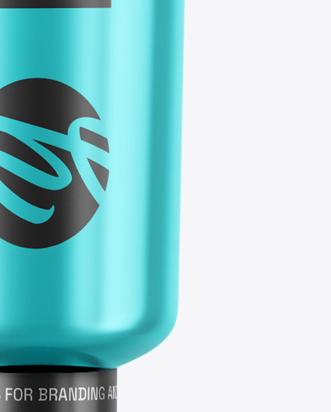 Metallic Cosmetic Tube Mockup