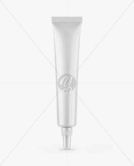 Glossy Cosmetic Tube Mockup