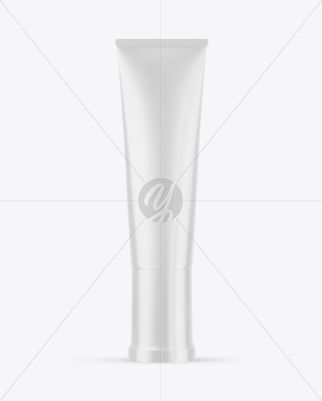 Glossy Cosmetic Tube Mockup