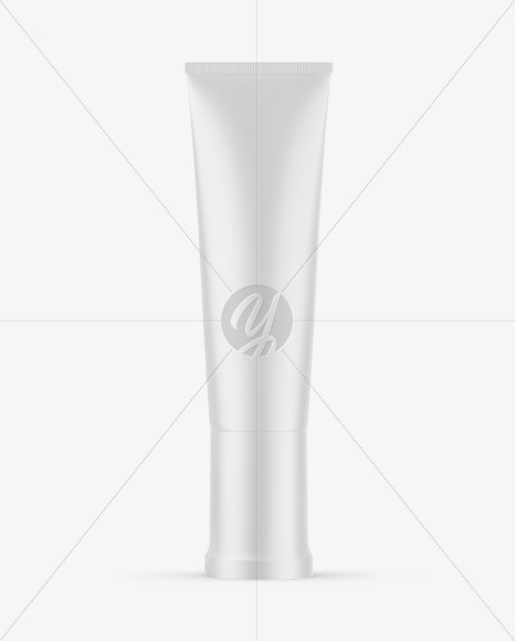 Matte Cosmetic Tube Mockup