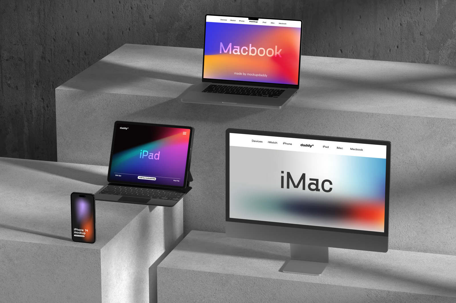 Apple Devices Mockup Apple Devices Mockup